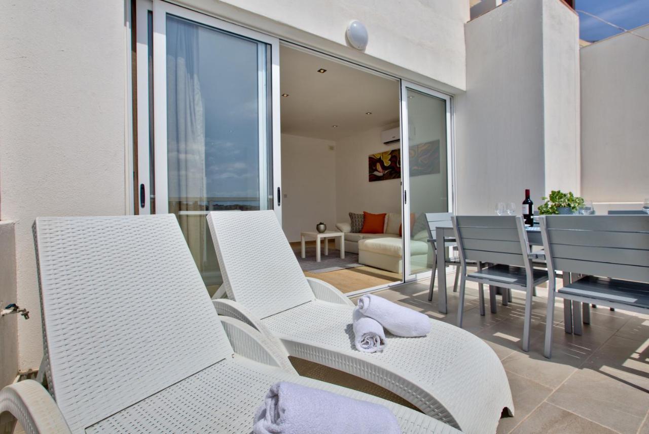 Sliema Duplex Penthouse With Sea Views & Private Terrace By Shortletsmalta公寓 外观 照片